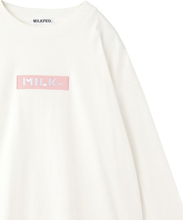 楽天市場】【公式】MILKFED. ミルクフェド BAR LOGO WIDE L/S TEE Tシャツ ロンT カットソー トップス プリント ロゴ ロングスリーブ 【MF BASIC SERIES】 : XLARGE X-girl公式calif楽天市場店