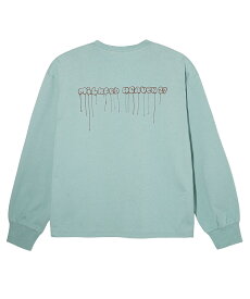 スペシャルプライス 【公式】MILKFED. ミルクフェド DRIP LOGO L/S TEE Tシャツ ロンT