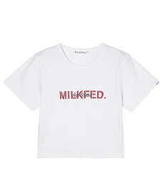 【公式】MILKFED. ミルクフェド MILKFED.xAQO STUDIOS FITTED TEE アコスタジオ コラボ Tシャツ