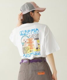 【公式】MILKFED. ミルクフェド SUZU AND LALA WIDE S/S TEE トップス Tシャツ