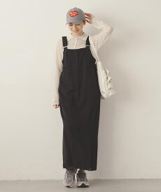 【公式】MILKFED. ミルクフェド TAPE OVERALL DRESS スカート ワンピース