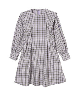 �����y50��OFF�z�y�����zMILKFED. �~���N�t�F�h PLAID MINI DRESS �����s�[�X �`�F�b�N