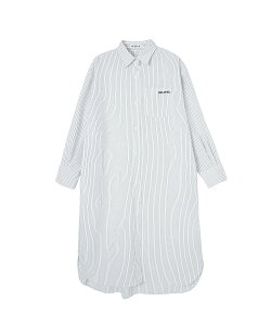 �����y60%OFF�z�y�����zMILKFED. �~���N�t�F�h STRIPE BIG SHIRT DRESS �V���c�����s�[�X �X�g���C�v �V���c�����s �����s�[�X ���f�B�[�X �t�@�b�V���� �r�b�O�V���c
