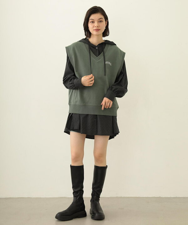 楽天市場】【公式】MILKFED. ミルクフェド VOLUME SLEEVE HOODED  