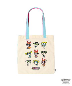 �y�����zMILKFED. �~���N�t�F�h THE POWERPUFF GIRLS × MILKFED. TOTEBAG �p���[�p�t�K�[���Y �R���{���[�V���� �g�[�g�o�b�O ��