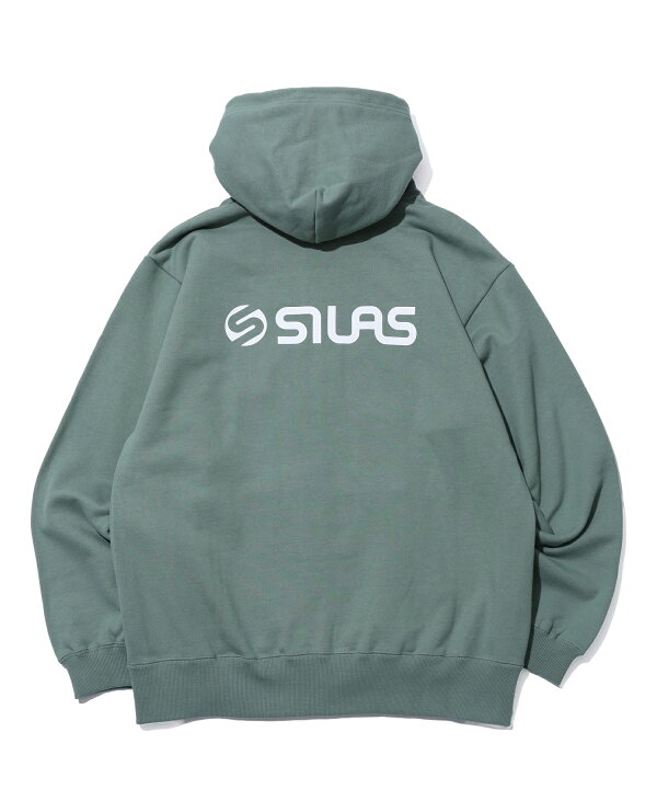 楽天市場】【公式】SILAS サイラス LOGO ZIP SWEAT HOODIE ジップ 