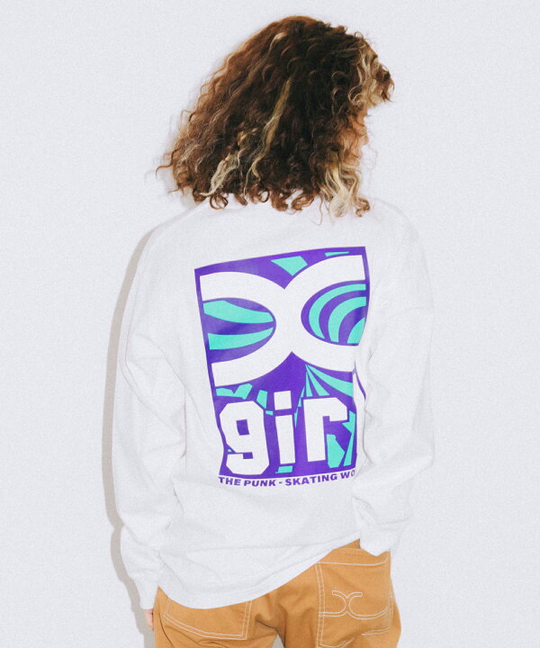 楽天市場 公式 X Girl エックスガール Twisted Box Logo L S Tee ロンt 長袖 レディース Ss トップス ロゴ 人気 オーバーサイズ Tops Xlarge X Girl公式calif楽天市場店