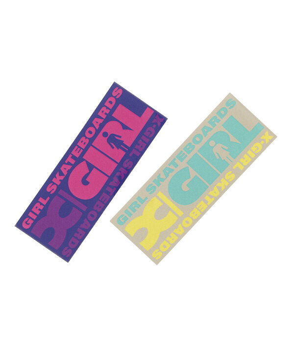 楽天市場 公式 X Girl エックスガールgirl Skateboards Box Sticker スケートボード ロゴ ステッカー シール スケボー スケーター プレゼント Xlarge X Girl公式calif楽天市場店