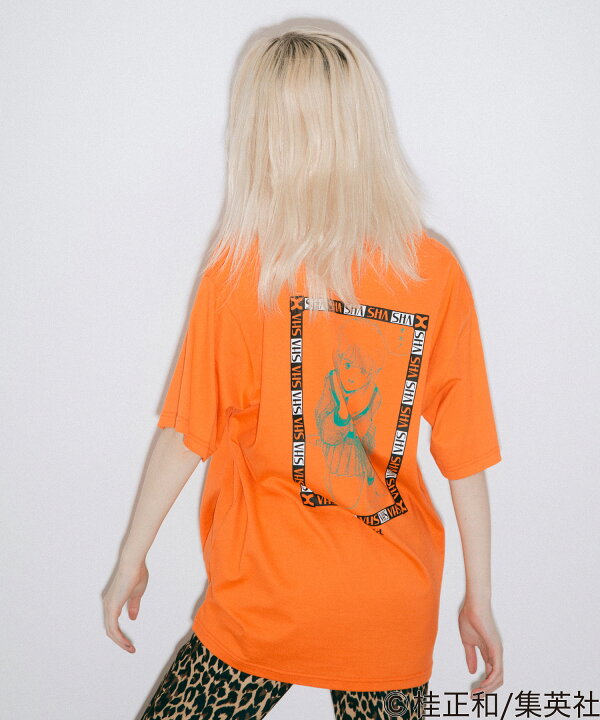 楽天市場 公式 X Girl エックスガール X Girl Katsura Masakazu Denei Syojyo Scene S S Tee Tシャツ トップス プリント ロゴ ショートスリーブ コラボ Tops Xlarge X Girl公式calif楽天市場店