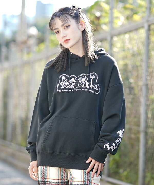 楽天市場 公式 X Girl エックスガール Flowers Logo Sweat Hoodie パーカー スウェット フーディー 花 フラワー ロゴ レディース トップス 人気 贈り物 ギフト プレゼント Xlarge X Girl公式calif楽天市場店