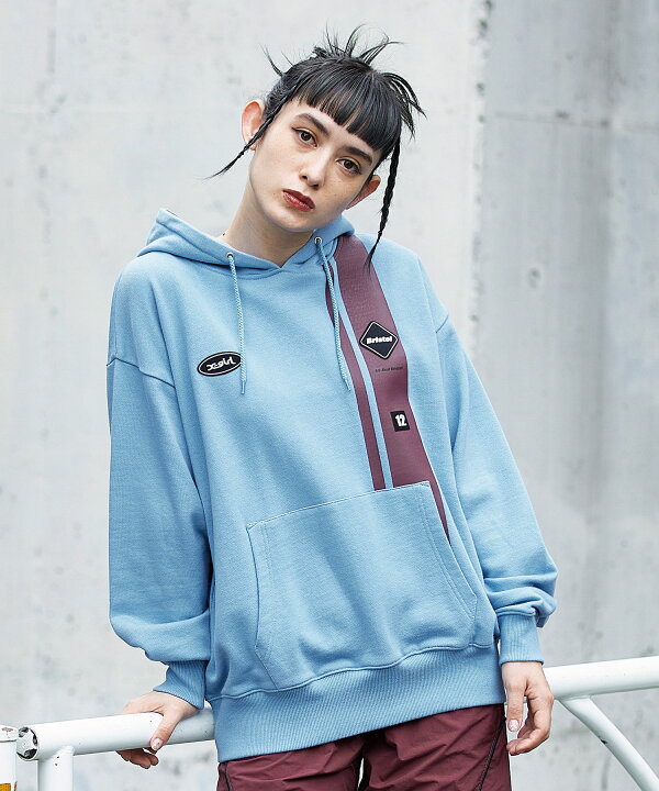 楽天市場 公式 X Girl エックスガール X Girl F C Real Bristol Sweat Hoddie エフシーレアルブリストル コラボ トップス パーカー フード プルオーバー レディース スウェット トレーナー Tops Xlarge X Girl公式calif楽天市場店