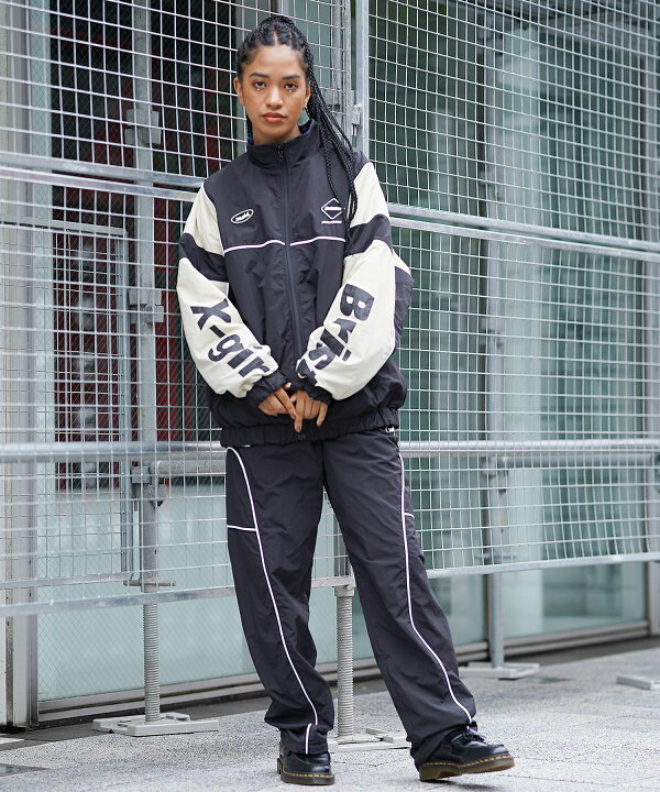 楽天市場 公式 X Girl エックスガール X Girl F C Real Bristol Reversible Track Jacket ジャケット トラック リバーシブル エフシーレアルブリストル コラボ スポーティ スポーツ ナイロン ジャージ アウター Xlarge X Girl 公式calif楽天市場店