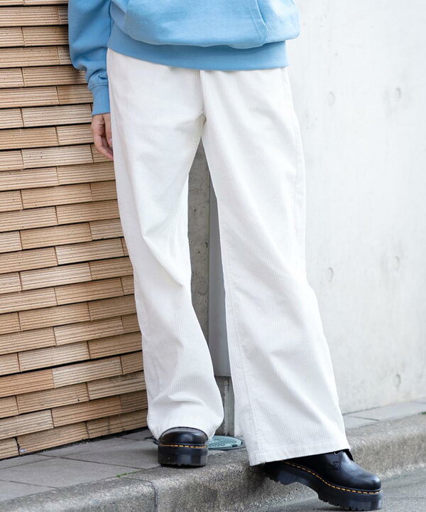 楽天市場 公式 X Girl エックスガール Corduroy Easy Pants パンツ ボトムス コーデュロイ イージーパンツ レディース ロゴ 大きめ ワイドパンツ 人気 贈り物 プレゼント Xlarge X Girl公式calif楽天市場店