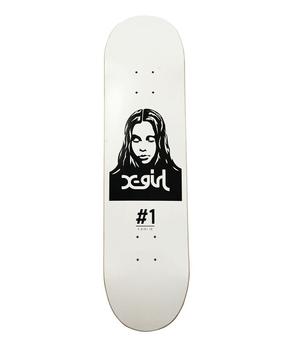 楽天市場 公式 X Girl エックスガール 1 Face Skate Deck スケボー デッキ スケートボード 8インチ 7 75インチ レディーズ ロゴ インテリア ギフト Xlarge X Girl公式calif楽天市場店