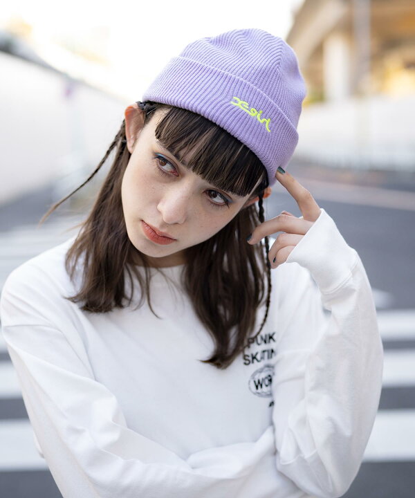 楽天市場 Sale セール 公式 X Girl エックスガール Mills Logo Knit Cap ニット帽 ニット 帽子 キャップ ニットキャップ 刺繍 ロゴ レディース Acc Xlarge X Girl公式calif楽天市場店