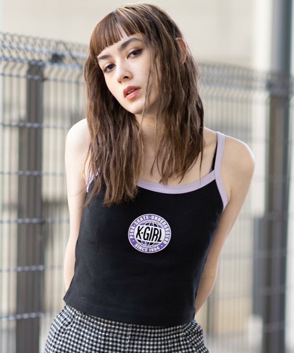 楽天市場 公式 X Girl エックスガール World Logo Camisole キャミソール 地球 イラスト ロゴ カットソー トップス シンプル レディース おしゃれ 贈り物 人気 プレゼント X Girl Tank Cami Xlarge X Girl公式calif楽天市場店