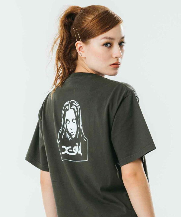 楽天市場】【公式】X-girl エックスガール FACE S/S TEE Tシャツ  