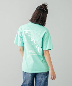 【公式】X-girl エックスガール STEP MILLS LOGO S/S TEE トップス Tシャツ