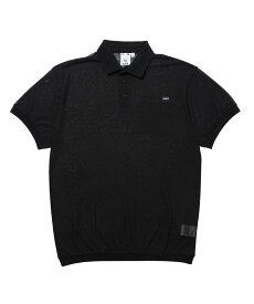 【公式】X-girl エックスガール SHEER POLO TOP 半袖 トップス ポロシャツ シアートップス