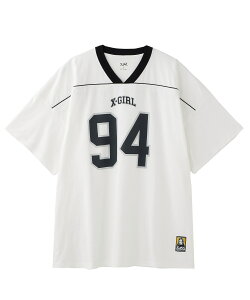 �����y30%FF�z�y�����zX-girl �G�b�N�X�K�[�� NUMBERING S/S BIG TEE DRESS T�V���c�����s�[�X �I�[�o�[�T�C�Y ����