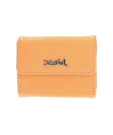 特価【30%OFF】【公式】X-girl エックスガール FAUX LEATHER MINI WALLET ミニウォレット レディース 三つ折り コンパクト 小銭入れ 札入れ カードポケット 三つ折り財布 プレゼント 旅行 さいふ サイフ 財布 X girl XG レディース財布
