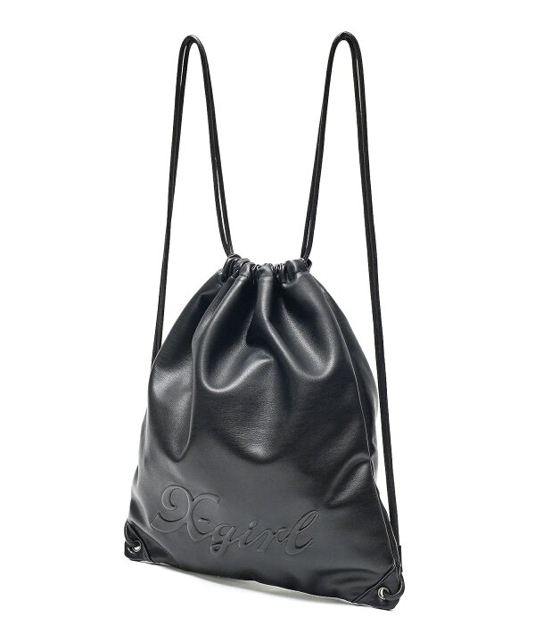 楽天市場】【公式】X-girl エックスガール FAUX LEATHER KNAPSACK 