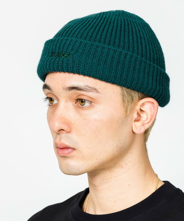 楽天市場 公式 Xlarge エクストララージ Logo Short Length Beanie 帽子 ニット帽 ニット キャップ メンズ バレンタイン Acc Xlarge X Girl公式calif楽天市場店