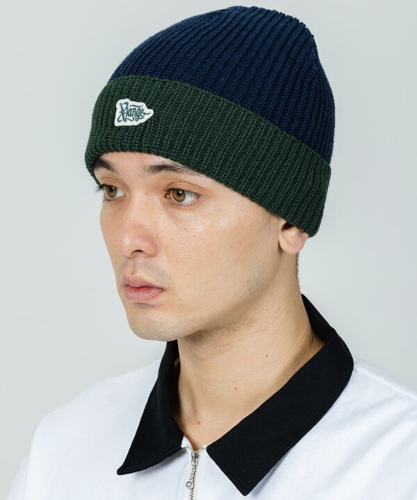 楽天市場 Sale セール 公式 Xlarge エクストララージ Bi Color Knit Cap 帽子 ニット帽 ニット キャップ メンズ ロゴ ビーニー バレンタイン Acc Xlarge X Girl公式calif楽天市場店