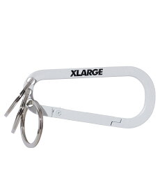 特価【10％OFF】【公式】XLARGE エクストララージ STANDARD LOGO KEYRING CARABINER カラビナ カラビナキーホルダー キーホルダー 小物 ACC アクセサリー ファッション雑貨