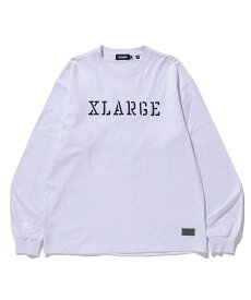 【公式】XLARGE エクストララージ MILITARY LOGO L/S TEE Tシャツ ロンT