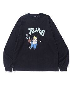 ★ 【公式】XLARGE エクストララージ SKYFALL L/S TEE Tシャツ ロンT