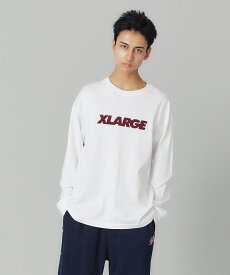 【公式】XLARGE エクストララージ STANDARD LOGO L/S TEE Tシャツ ロンT