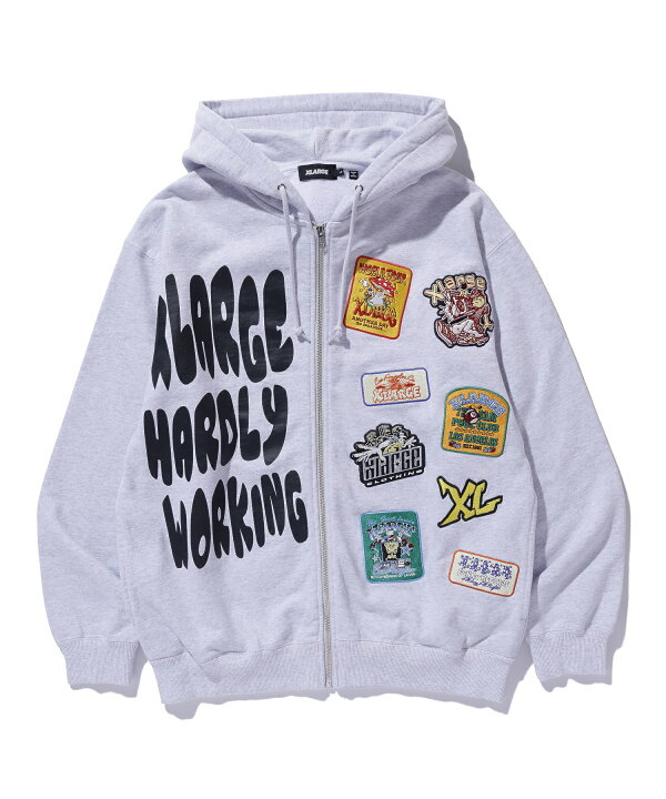 楽天市場】【公式】XLARGE エクストララージ MULTI LOGO ZIP UP HOODED 
