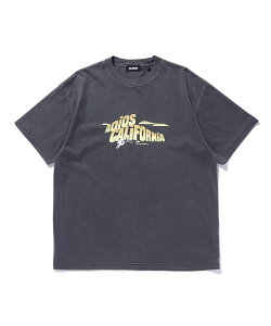 �����yOFF�z�y�����zXLARGE �G�N�X�g�����[�W PIGMENT DYED ADIOS CALIFORNIA S/S TEE �s�O�����g ���� T�V���c �A�f�B�I�X �J���t�H���j�A �O���t�B�b�N 101251011013 �V���[�g�X���[�u �x�[�V�b�N 40/2�V��