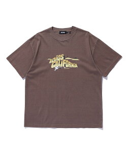 �����yOFF�z�y�����zXLARGE �G�N�X�g�����[�W PIGMENT DYED ADIOS CALIFORNIA S/S TEE �s�O�����g ���� T�V���c �A�f�B�I�X �J���t�H���j�A �O���t�B�b�N 101251011013 �V���[�g�X���[�u �x�[�V�b�N 40/2�V��