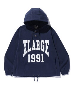 �����y30��OFF�z�y�����zXLARGE �G�N�X�g�����[�W DEFORMATION HOODED SWEATSHIRT �p�[�J�[ ���S�p�[�J�[ �X�E�F�b�g �t�[�f�B�[ �����Y �t�@�b�V���� �v���I�[�o�[�p�[�J�[