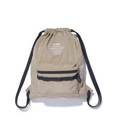 【公式】XLARGE エクストララージ RIPSTOP KNAPSACK ナップサック バック リュック BAG カバン ファスナー付きポケット カジュアル アウトドア タウンユース ストリート 鞄 リップストップ