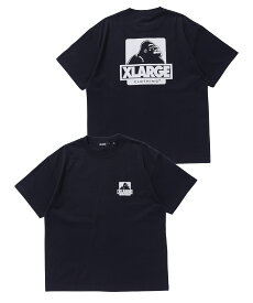 【公式】XLARGE エクストララージ OG BOX S/S TEE 半袖 Tシャツ オージー ボックス ショートスリーブ Tshirt ストリート ファッション XL ゴリラ メンズ レディース ユニセックス XS～XXL 6サイズ展開 【送料無料】