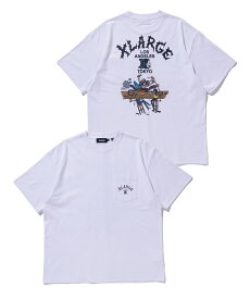 特価【40%OFF】【公式】XLARGE エクストララージ HANG OUT S/S POCKET TEE 半袖Tシャツ プリントTシャツ