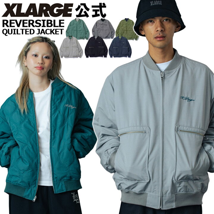 楽天市場】【公式】XLARGE エクストララージ REVERSIBLE QUILTED 