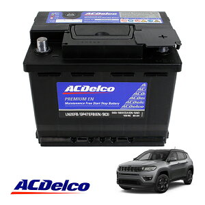�yACDELCO ���K�i�z�o�b�e���[ LN2EFB �����e�i���X�t���[ �A�C�h�����O�X�g�b�v�Ή� 16-19y �W�[�v JEEP �R���p�X 2400