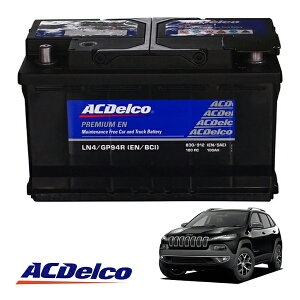 �yACDELCO ���K�i�z�o�b�e���[ LN4 �����e�i���X�t���[ 14-17y �W�[�v JEEP �`�F���L�[ KL32 3200