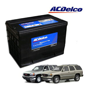 �yACDELCO ���K�i�zGMC 92-06y ���[�R�� 5.7L 00-06y ���[�R��XL 5.3L �o�b�e���[ �����e�i���X�t���[ 78-6MF