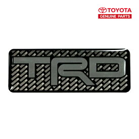 トヨタ純正 汎用 デカール TRD カーボンルック （FJクルーザー、タンドラ、プリウス、シエナ 他）