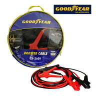 GOODYEAR グッドイヤー 汎用 ブースターケーブル バッテリーケーブル 12V 24V 両対応 300A ロングケーブ…