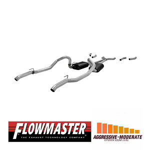 yFLOWMASTER KizAJT_[NXo[obNGL][XgVXe 67-74y Mopar A-Body V8 817585 t[}X^[