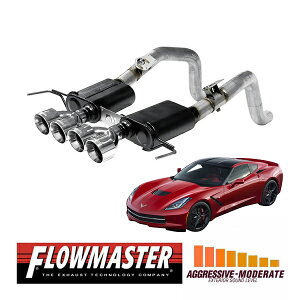 yFLOWMASTER KizAEg[ANXobNGL][XgVXe 14-19y Rxbg C7 XeBOC 6.2L 817754 t[}X^[