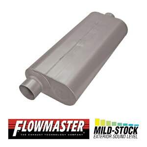 FLOW MASTER / t[}X^[ 70 }t[ #53071 Offset in 3.00"/Center out 3.00" - Mild Sound V{[/_bW/tH[h/J[ uCU[/ 2500/ 3500/GNXyfBV/F-250 X[p[f[e