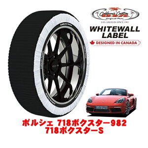 �J���t�H���j�A�J�X�^�� �X�m�[�\�b�N�X �z�� ����� �^�C���`�F�[�� WHITEWALL LABEL XL�T�C�Y 265/40R19 19�C���` �|���V�F 718�{�N�X�^�[982 718�{�N�X�^�[S 7BA-982M25G ���A