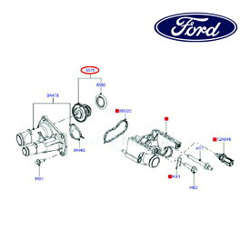 フォード純正 サーモスタット DM5G8575AA 13y- ECOSPORT エコスポーツ